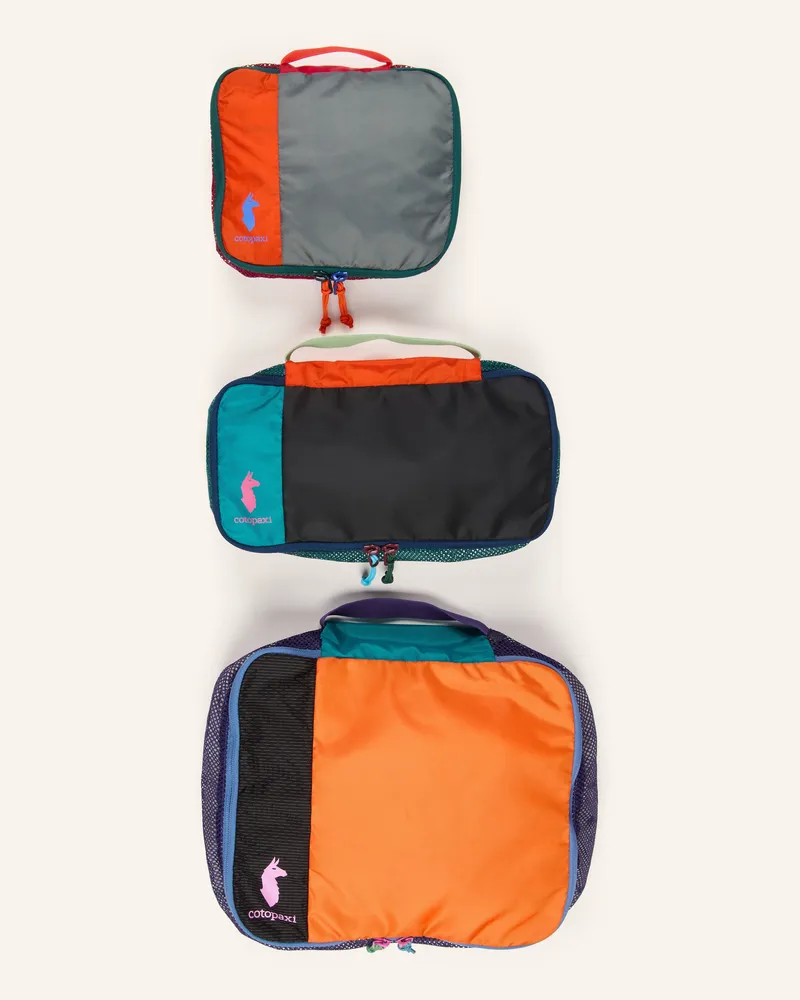 Cotopaxi 3er-Set Packhilfen CUBOS DEL DÍA Orange
