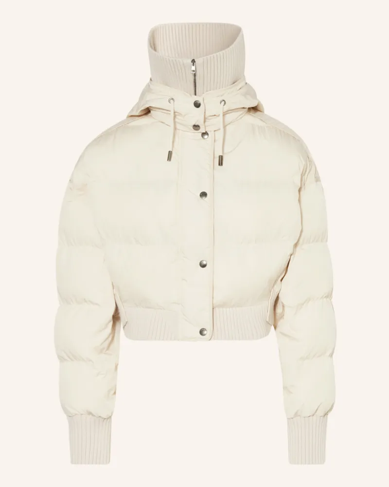 Jacquemus Cropped-Steppjacke LA DOUDOUNE CARACO Creme
