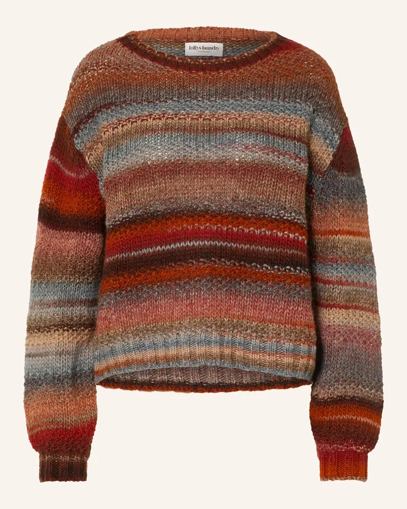 Lollys Laundry Pullover Fairhavenll rot Dunkelorange