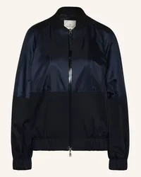 Moncler Blouson GOBIE im Materialmix Blau