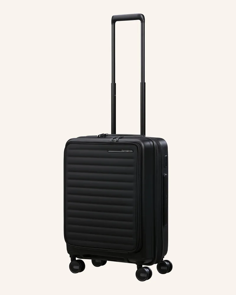 Samsonite Trolley Restackd schwarz Schwarz