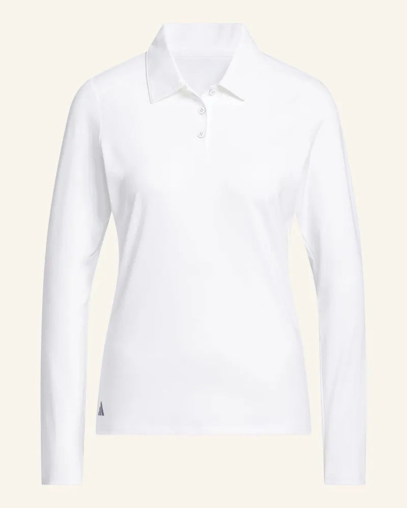 adidas Performance Poloshirt, Langärmelig weiss Weiss