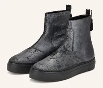 Plateau-Boots Meghan grau