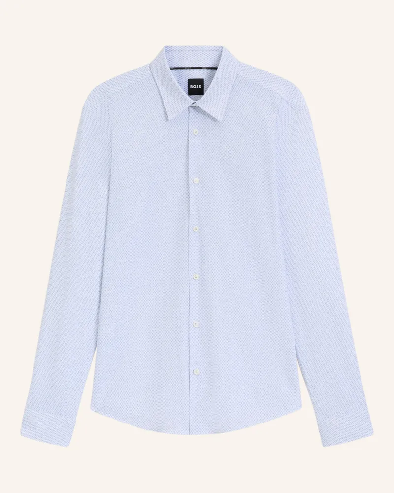 HUGO BOSS Casual Hemd P-ROAN-KENT-C1-233 Slim Fit Hellblau
