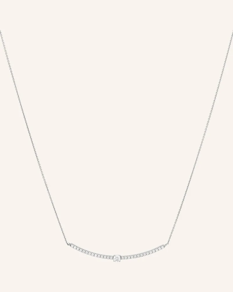 Wempe Fine Jewelry Anhänger Minimalism silber Weissgold