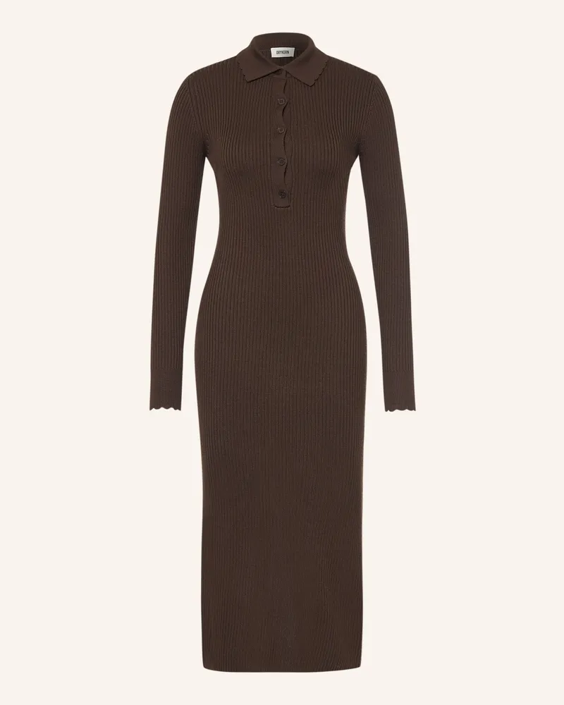 Drykorn Strickkleid Amarila braun Dunkelbraun