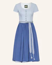 Hammerschmid Dirndl BIRKENSEE mit Leinen Blau