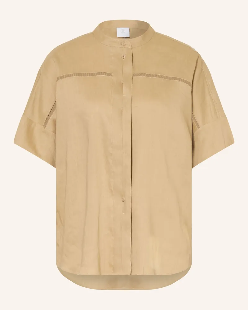 Bogner Bluse CHERYL mit Leinen Beige