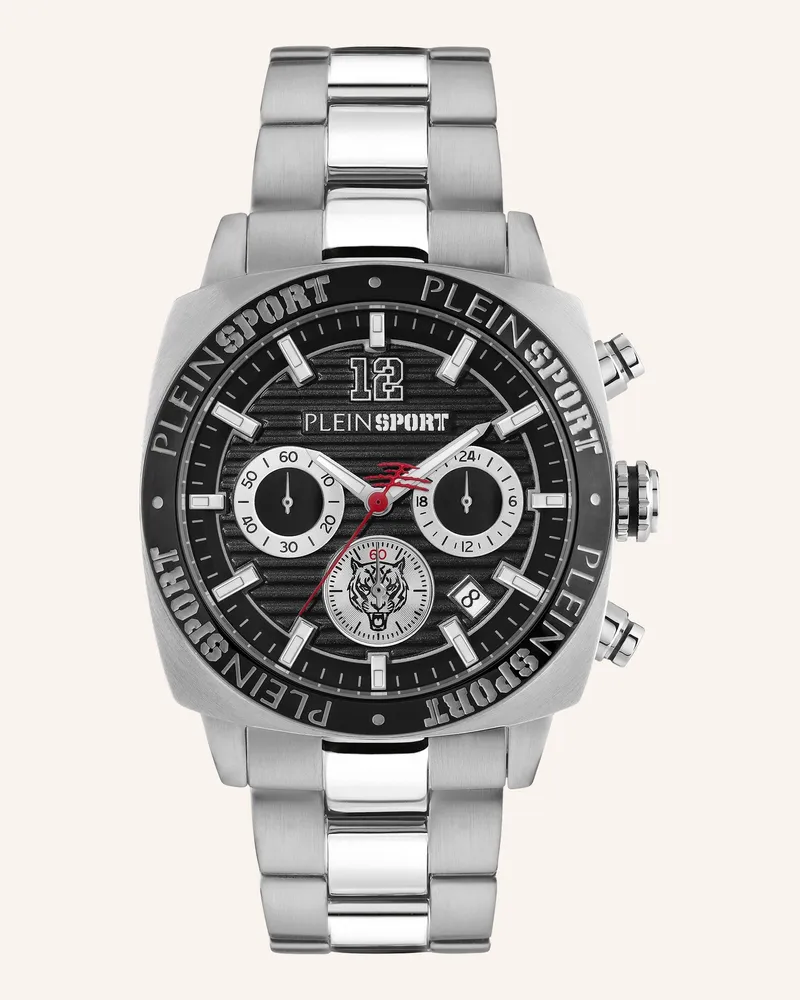 Philipp Plein Armbanduhr WILDCAT CHRONO Silber