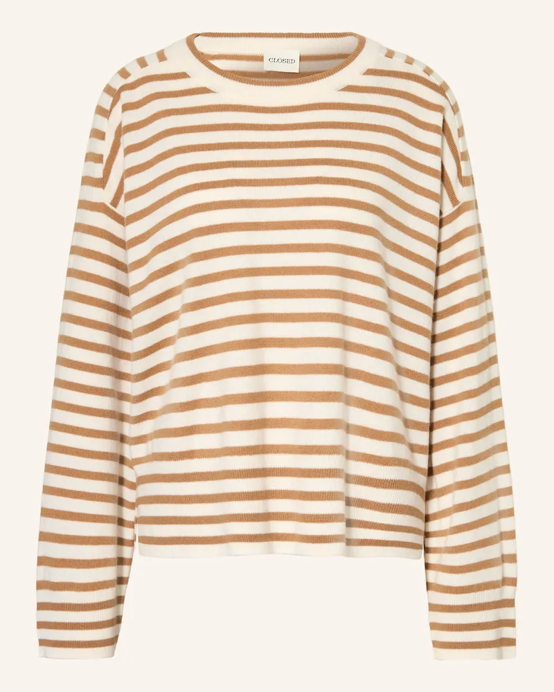 Closed Pullover Hellbraun