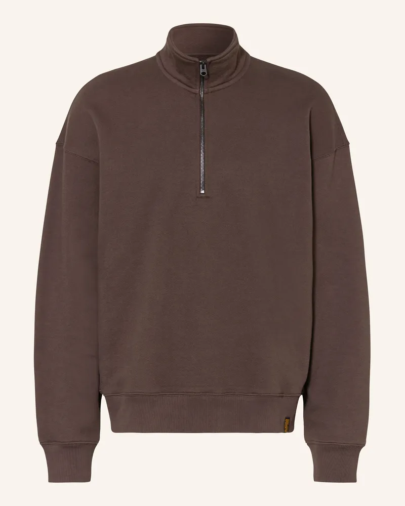 G-STAR RAW Sweat-Troyer braun Dunkelbraun