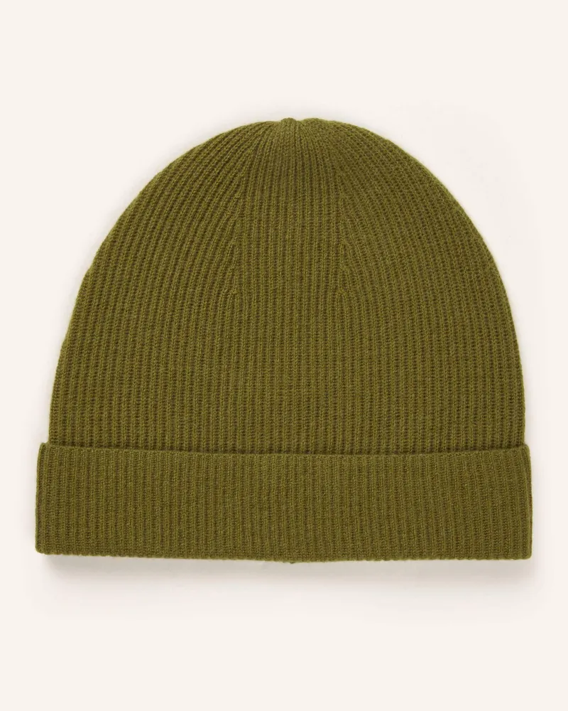 Darling Harbour Cashmere-Mütze Oliv