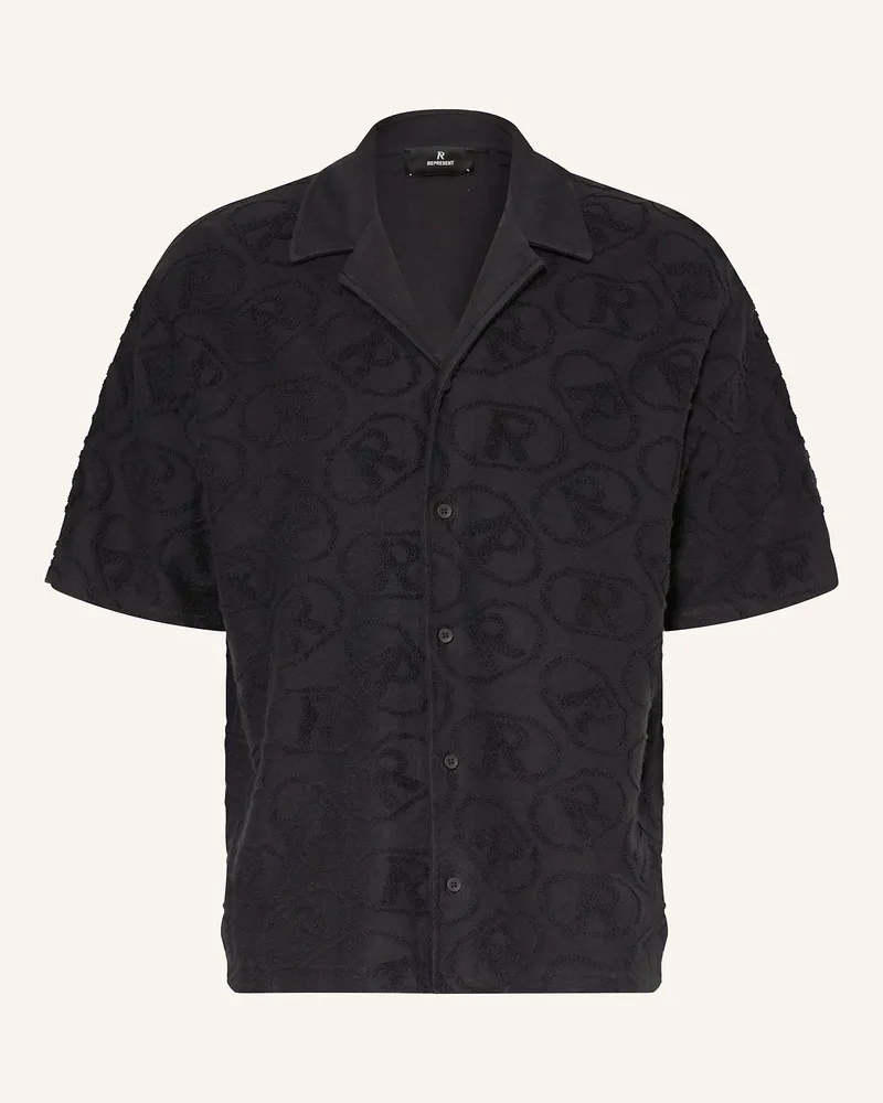 REPRESENT Resorthemd Comfort Fit Schwarz