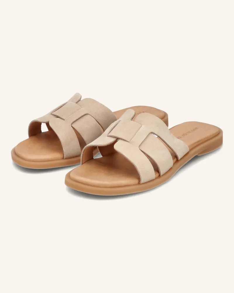 Apple of Eden Pantoletten Beige