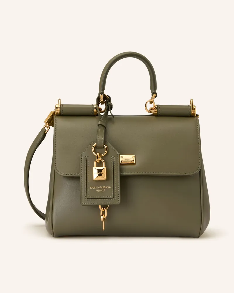Dolce & Gabbana Handtasche My Sicily Plongé gruen Khaki