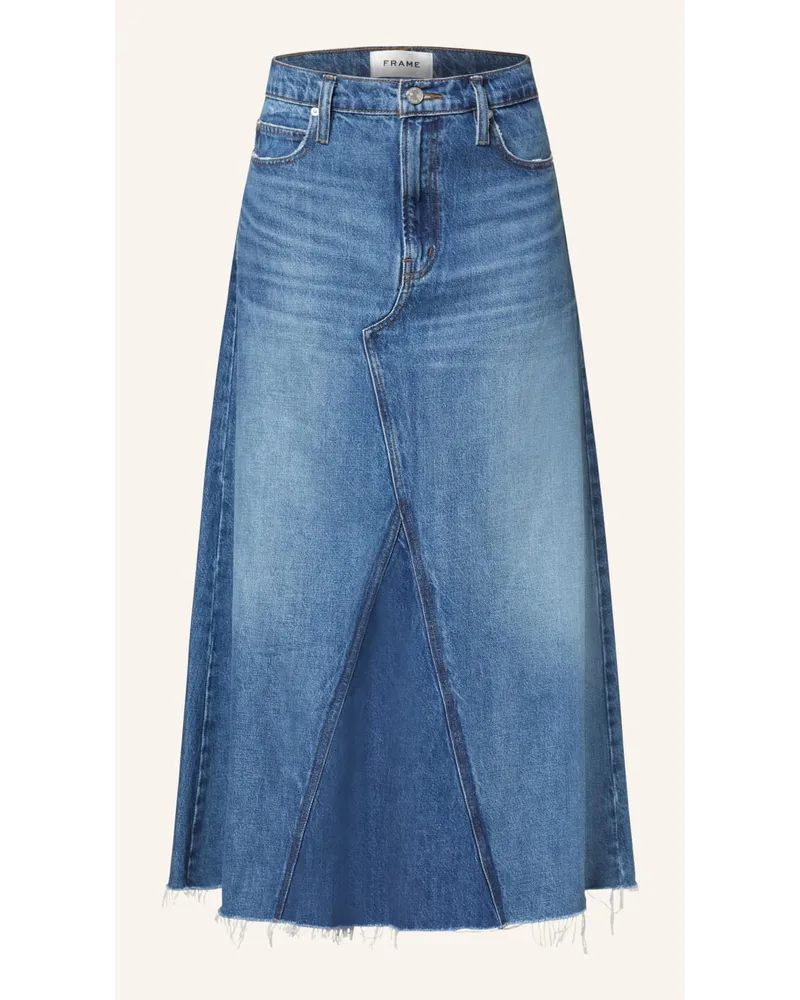 Frame Denim Jeansrock THE DOROTHY SKIRT Blau