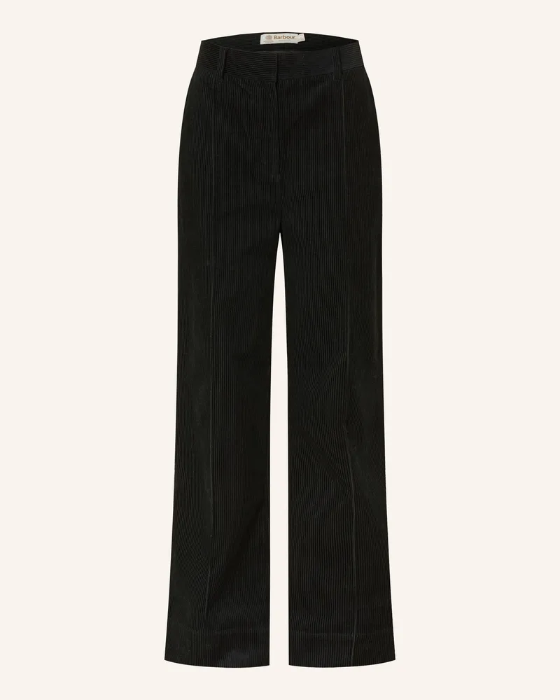 Barbour Cordhose Emmy schwarz Schwarz
