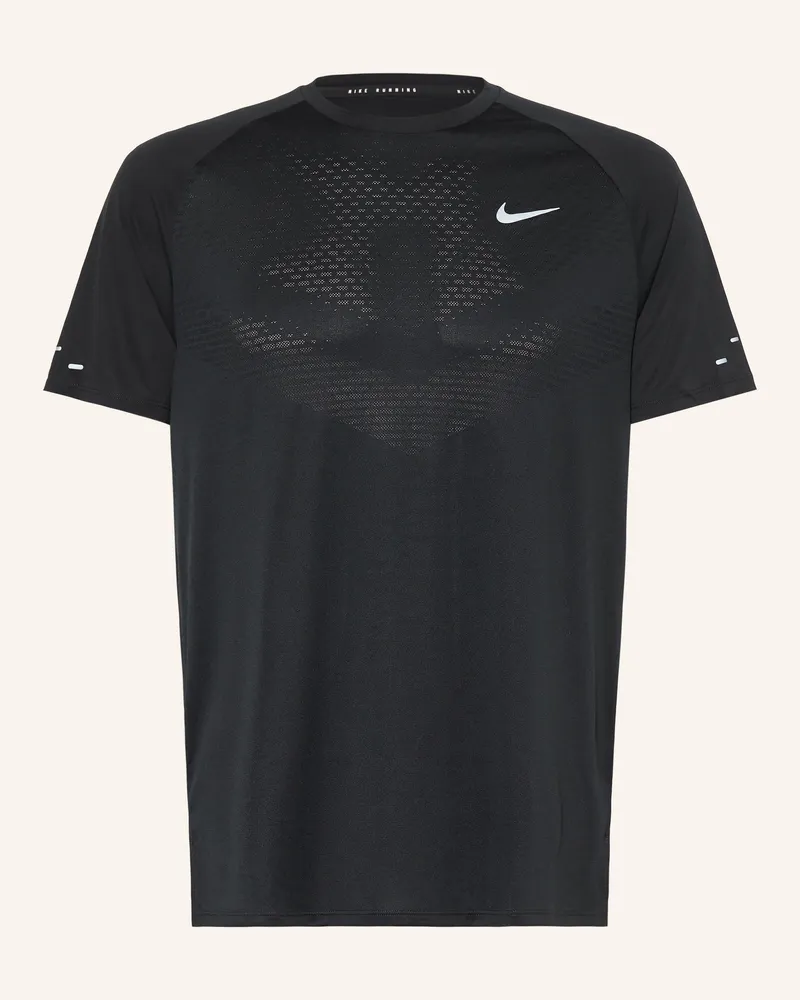 Nike Funktionsshirt Stride schwarz Schwarz
