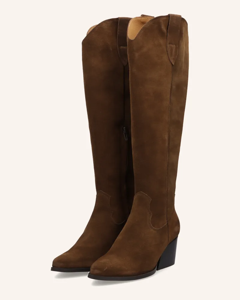 Apple of Eden Stiefel Braun