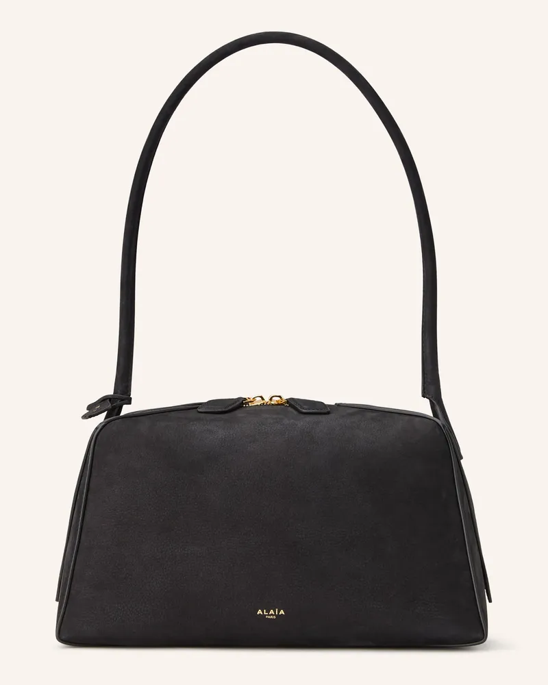 Alaïa Schultertasche schwarz Schwarz