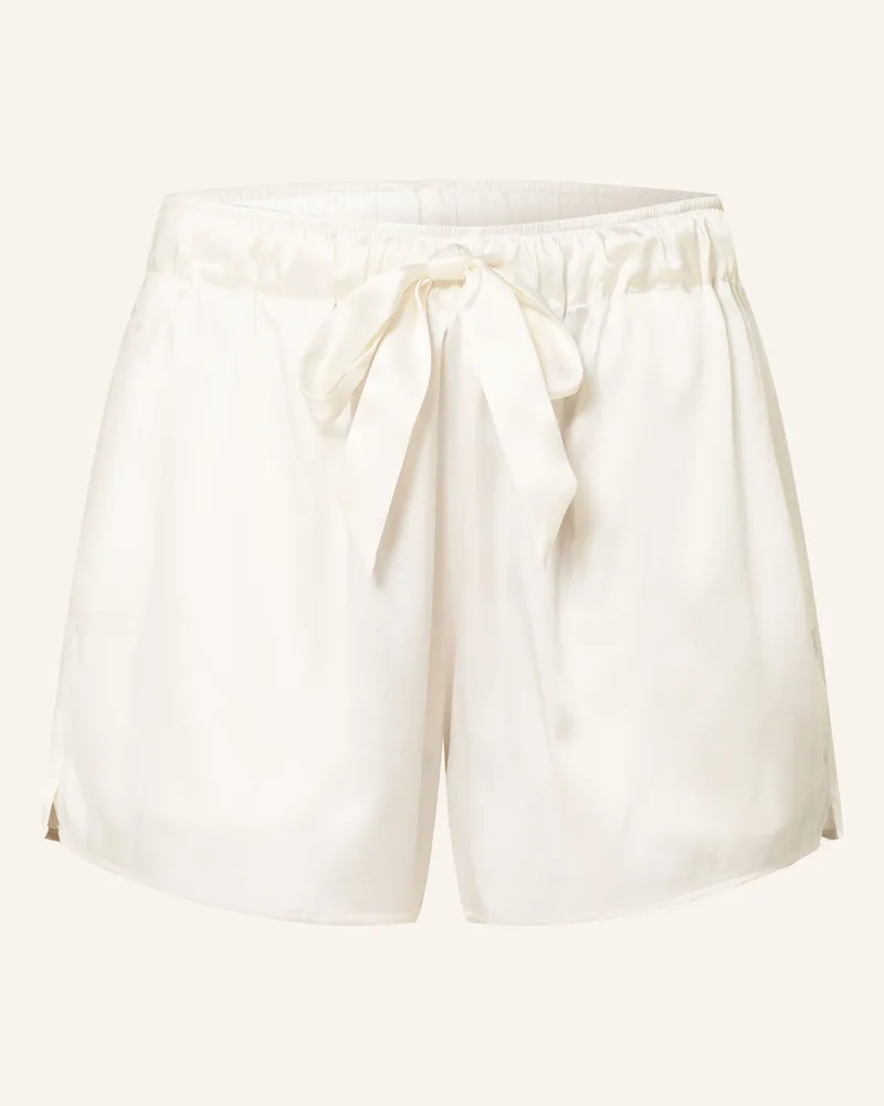 by Aylin Koenig Seidenshorts Seoul weiss Weiss