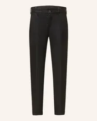 MAC Jeans 7/8-Hose CHINO in Lederoptik Schwarz