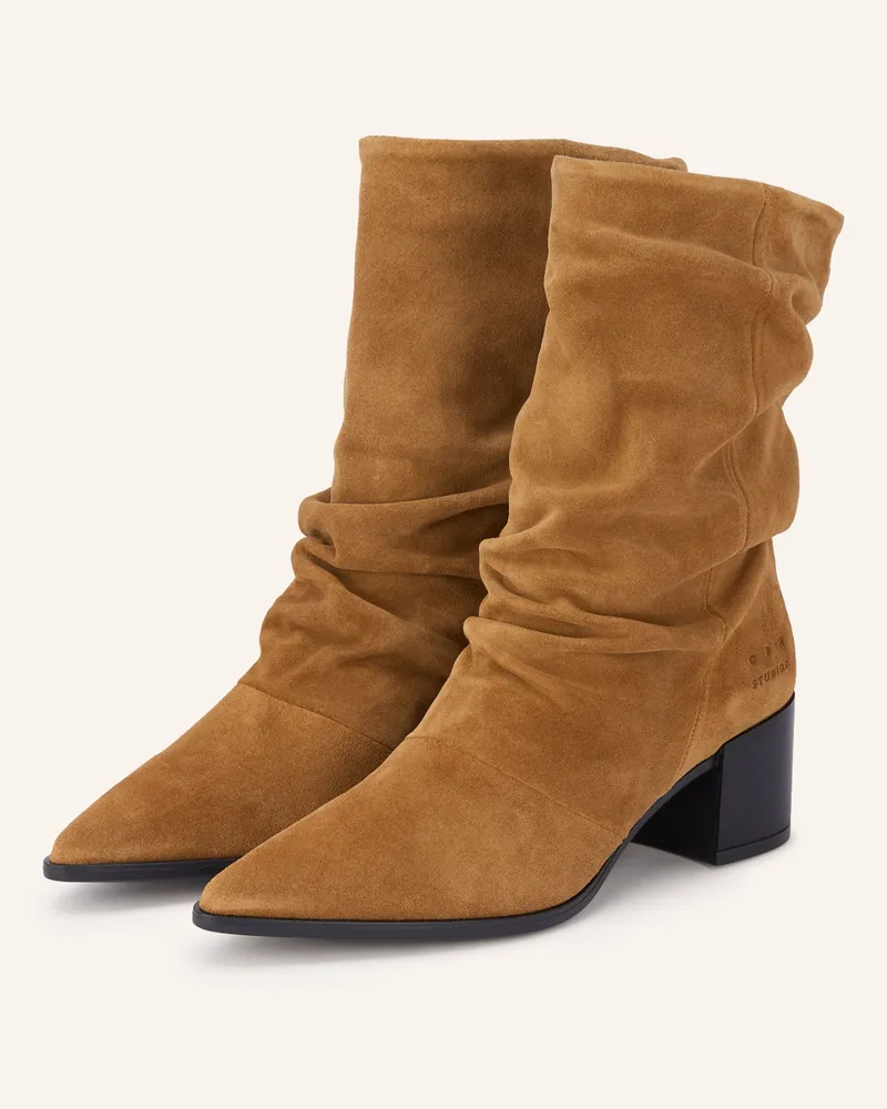 Copenhagen Stiefeletten cph292 braun Cognac