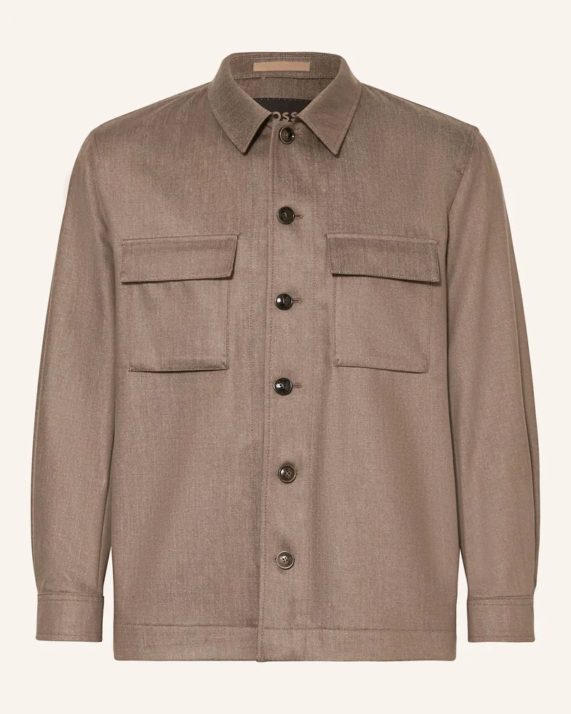 HUGO BOSS Overjacket L-CORVIN Braun