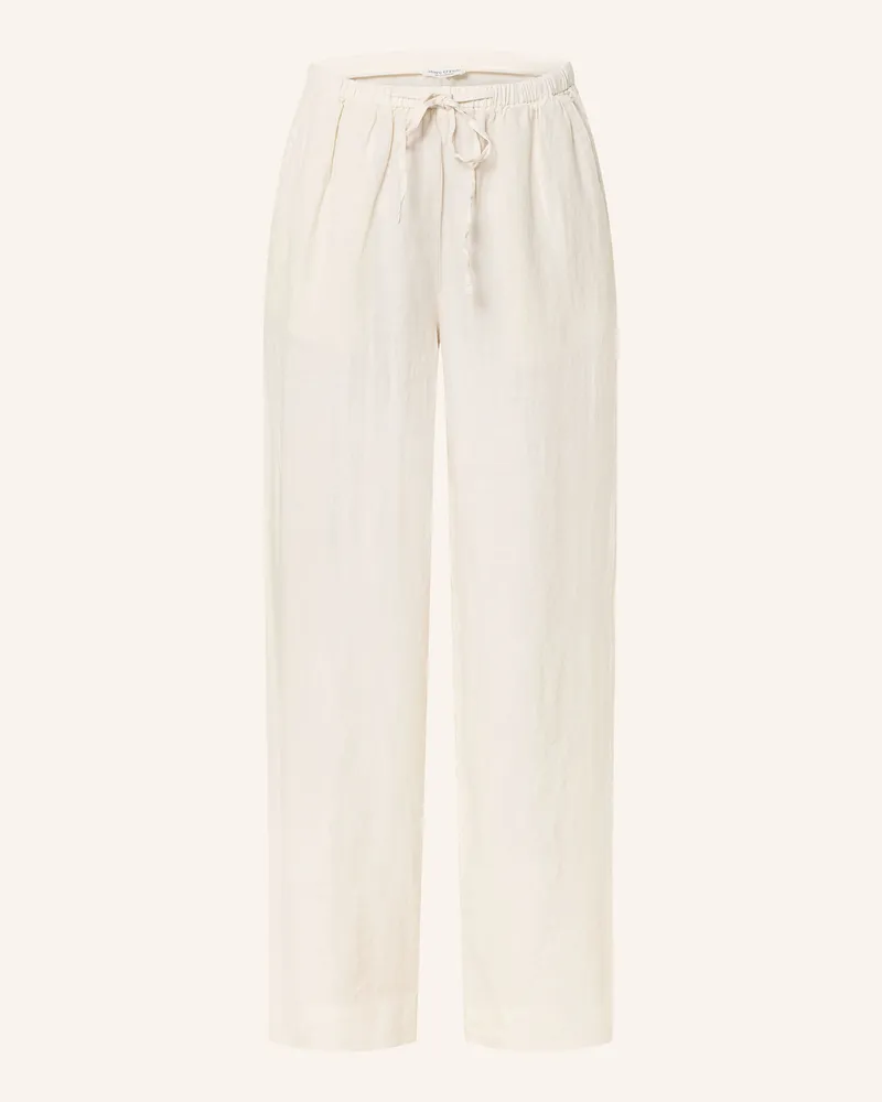 Marc O'Polo Leinenhose Ecru