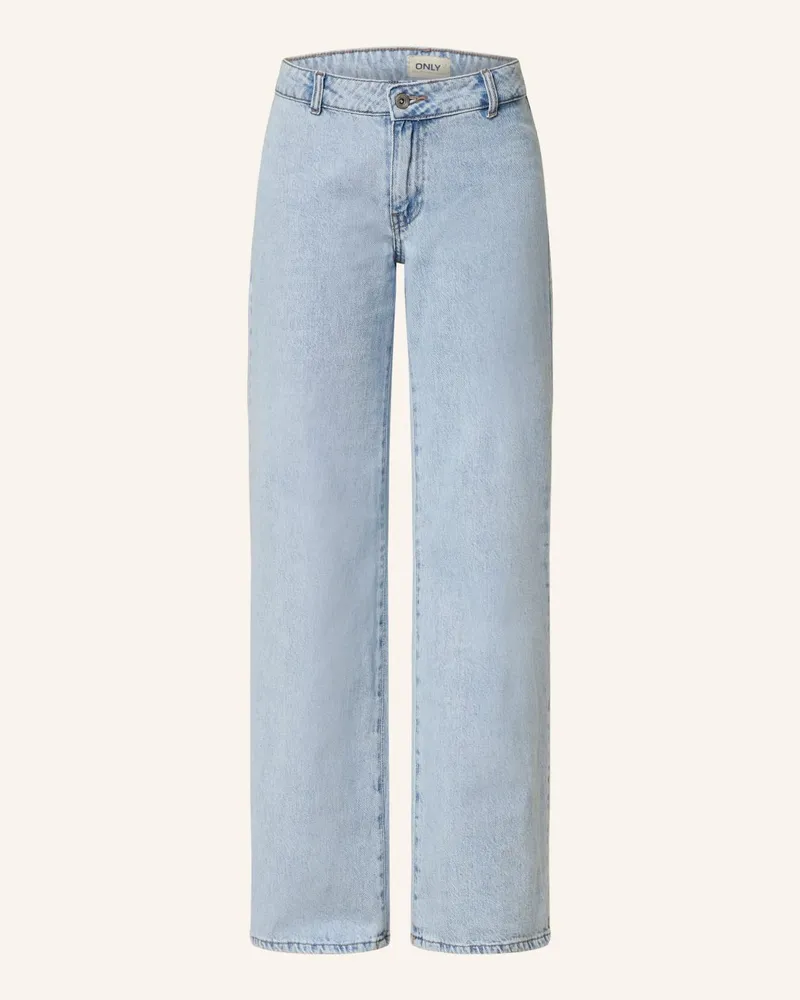 only Straight Jeans Blau