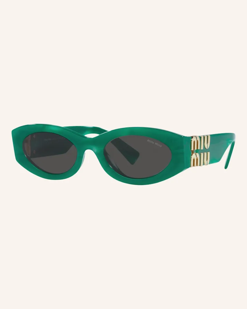 Miu Miu Sonnenbrille Mu 11ws gruen 15h5s0