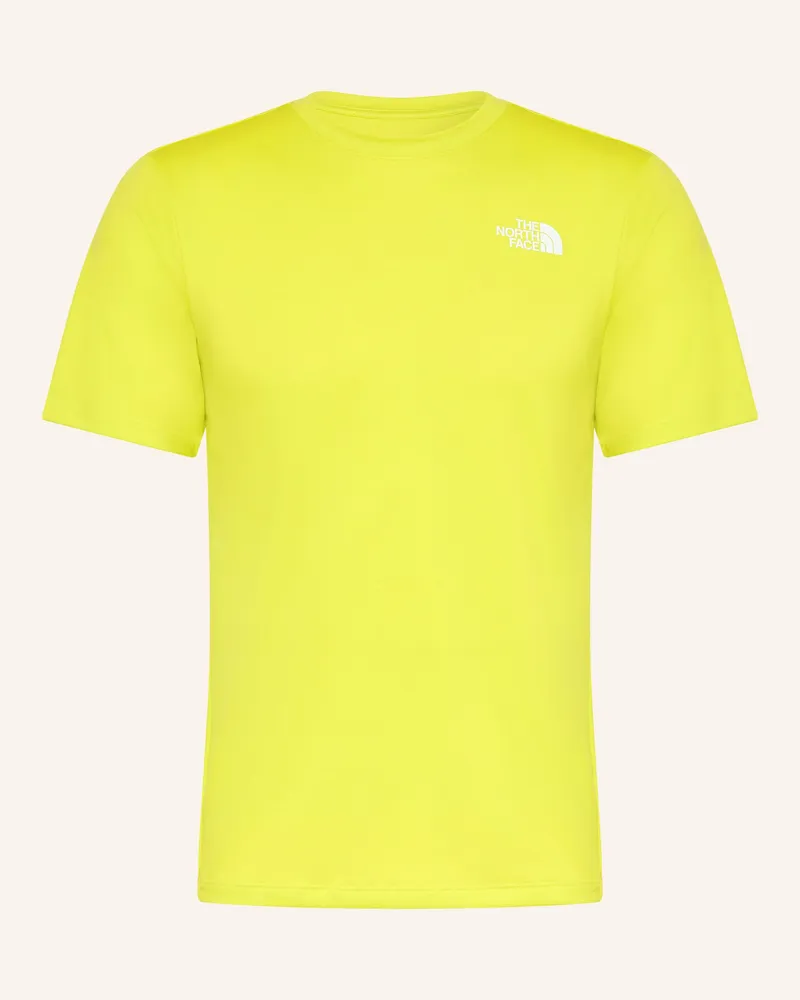 The North Face T-Shirt gruen Neongrün