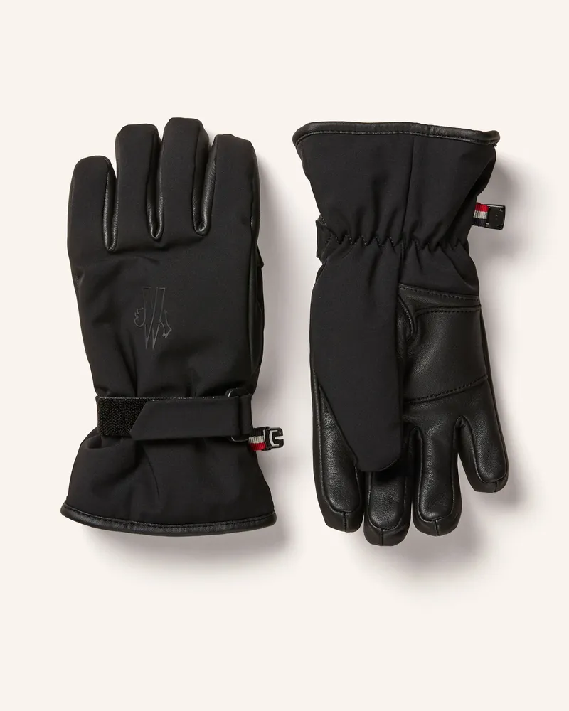 Moncler Skihandschuhe Schwarz