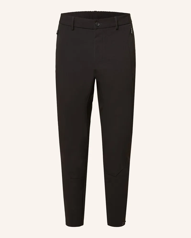 HUGO BOSS Chino ZEM Tapered Fit Schwarz