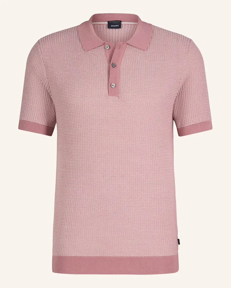 JOOP! Strick-Poloshirt Brianoro rosa 