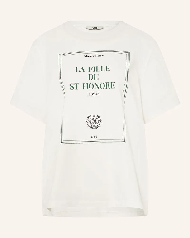 Maje T-Shirt weiss Weiss