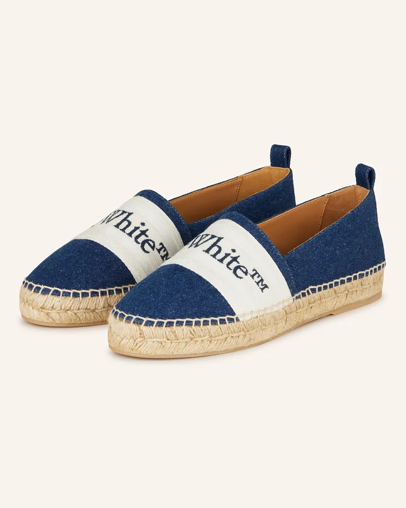 OFF-WHITE Espadrilles BOOKISH Dunkelblau