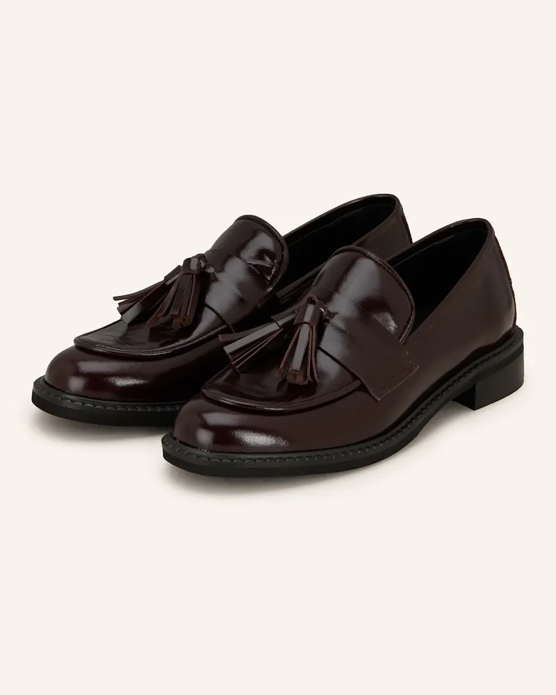 Darling Harbour Loafer Dunkelrot