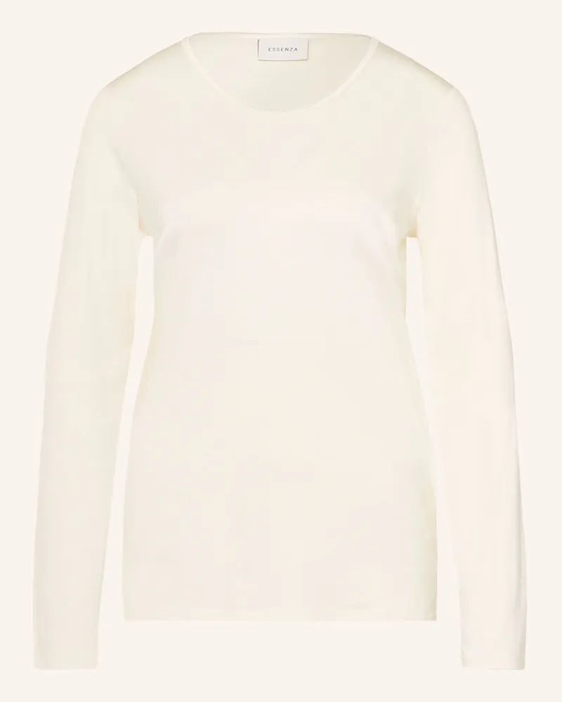 Essenza Schlafshirt Julot Uni weiss Creme