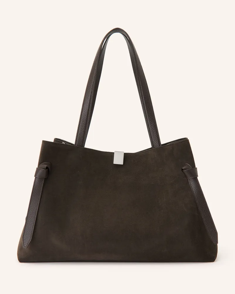 YUZEFI Shopper Gyoza braun Dunkelbraun