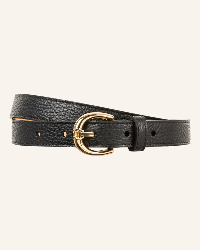 Aigner Ledergürtel FASHION Schwarz