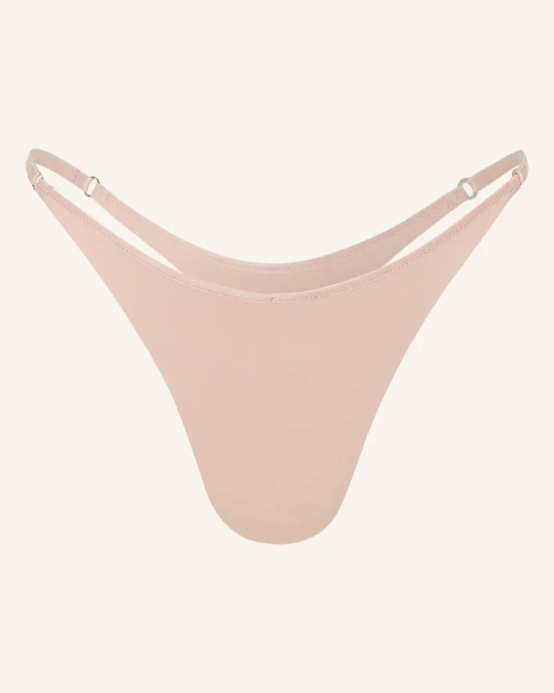 Calvin Klein String Minimalist beige Nude