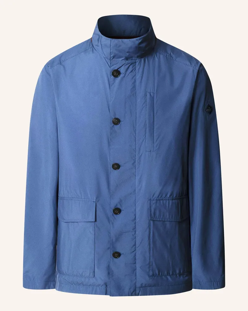 Hackett Regenjacke Reversible Jacket blau Blau