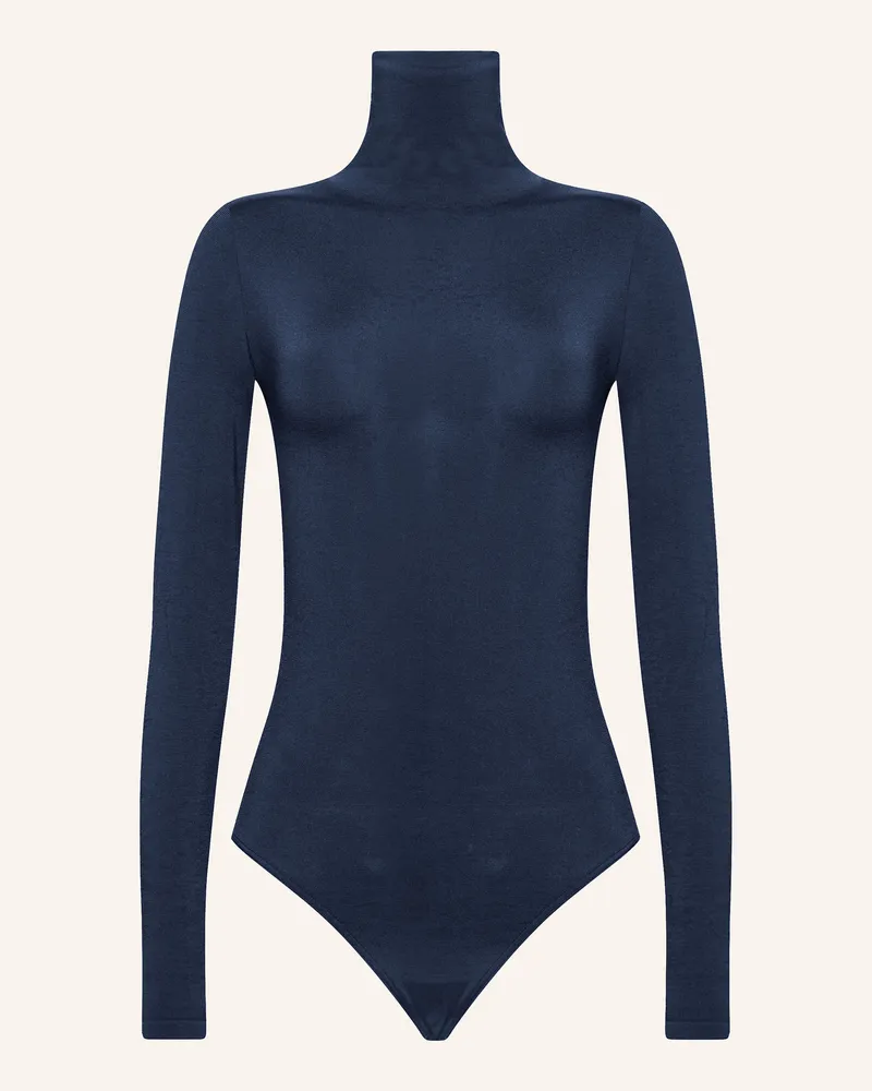 Wolford Strickbody COLORADO Dunkelblau