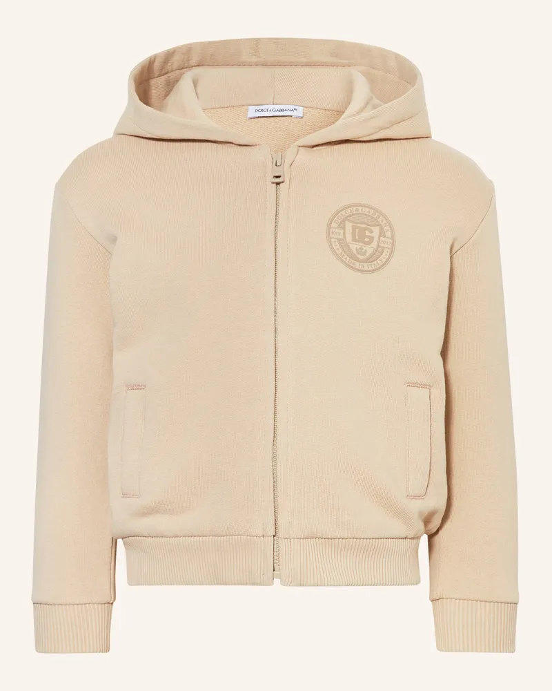 Dolce & Gabbana Sweatjacke Beige