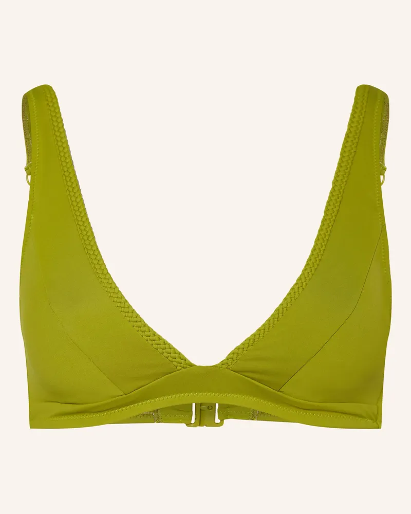 watercult Bralette-Bikini-Top THE ESSENTIALS Oliv
