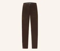 Cordhose braun