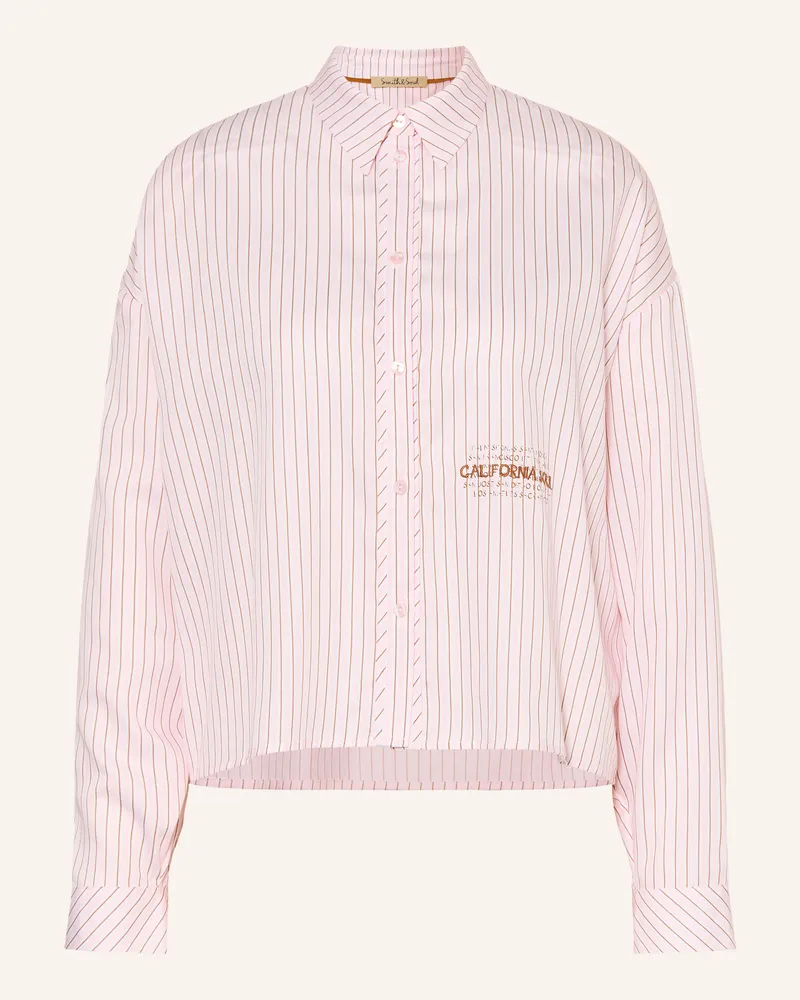 Smith & Soul Hemdbluse rosa Rosa