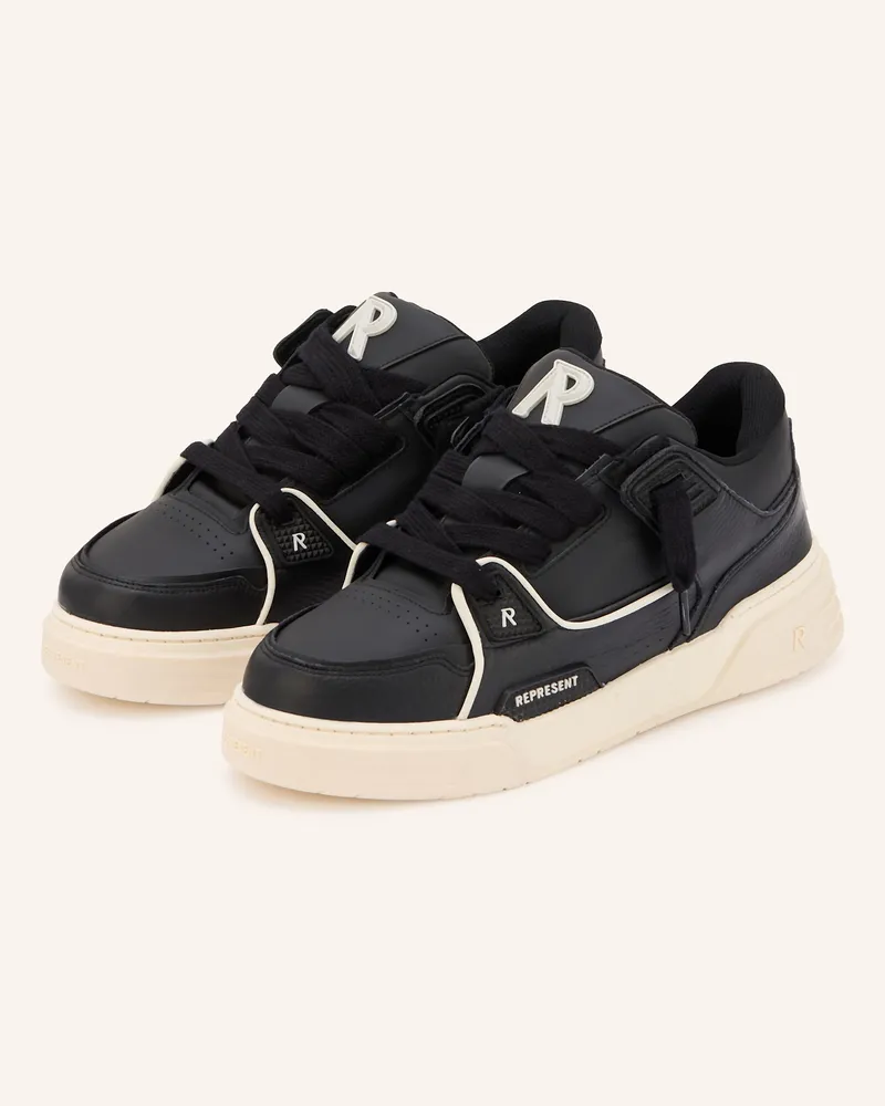 REPRESENT Sneaker Studio schwarz Schwarz