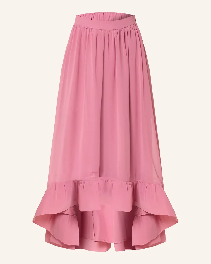 Apart Rock Mit Volants rosa Pink